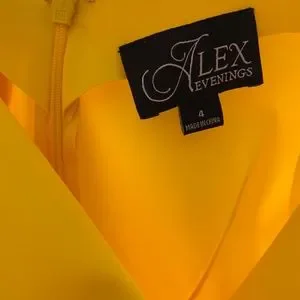 Alex Evenings | Dresses | Alex Evenings Womens Slimming Short Ruched Dress  With Ruffle | Poshmark
